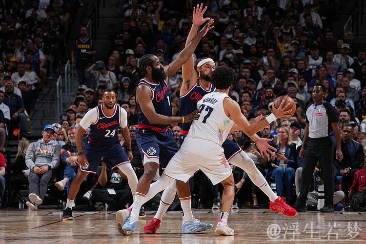 4月30日季后赛：掘金战快船 默里高光时刻