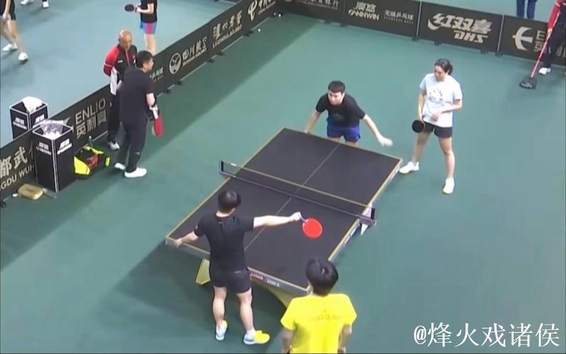乒乓球混合团体世界杯 国乒8-2战胜法国豪取六连胜